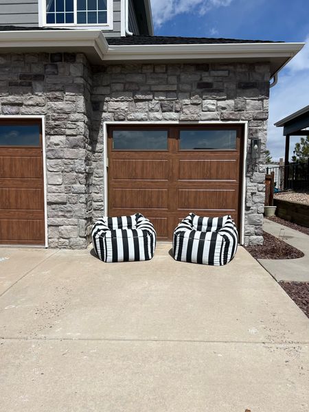 Outdoor bean bag chairs from Walmart 

#LTKfamily #LTKfindsunder100 #LTKhome