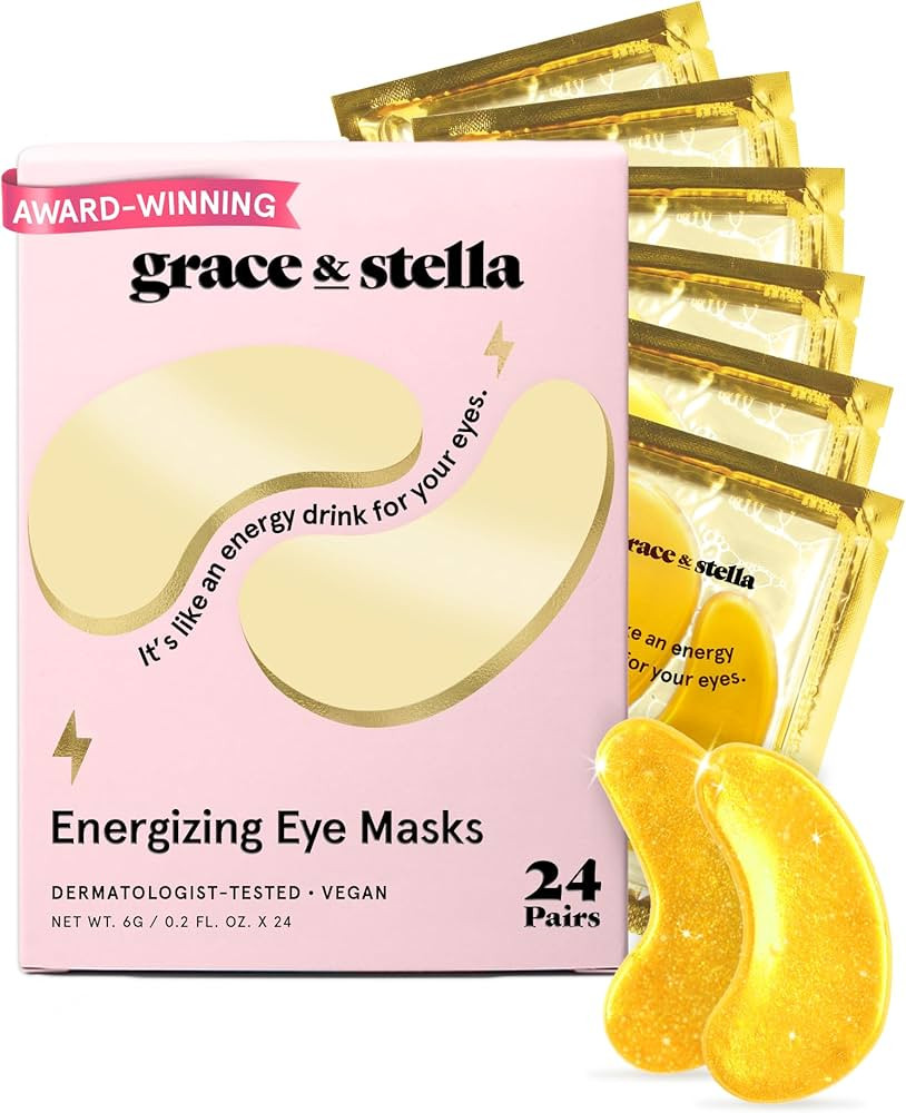grace & stella Award Winning Under Eye Mask - Travel Essentials - Birthday Gifts for Women - Gel ... | Amazon (US)