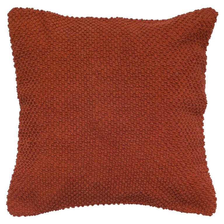 Rizzy Home Handloom Weave with Dot Detail Solid Decorative Throw Pillow | Walmart (US)