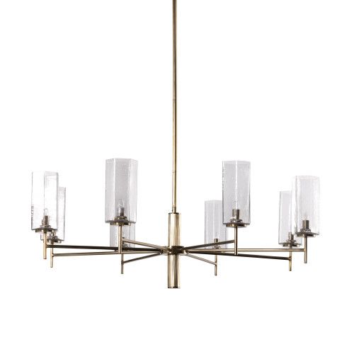Four Hands Cosmo Chandelier Aged Brass | Gracious Style