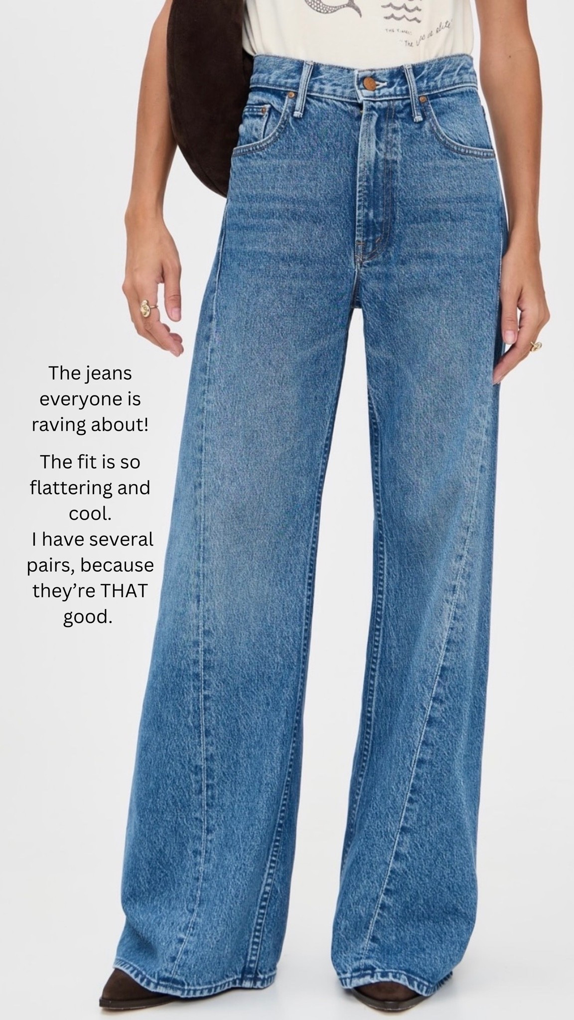 One of my highest recommendations if you want a trend-forward but super wearable Jean. The fit is true to size. Available in regular and petite - I wear 27, petite.