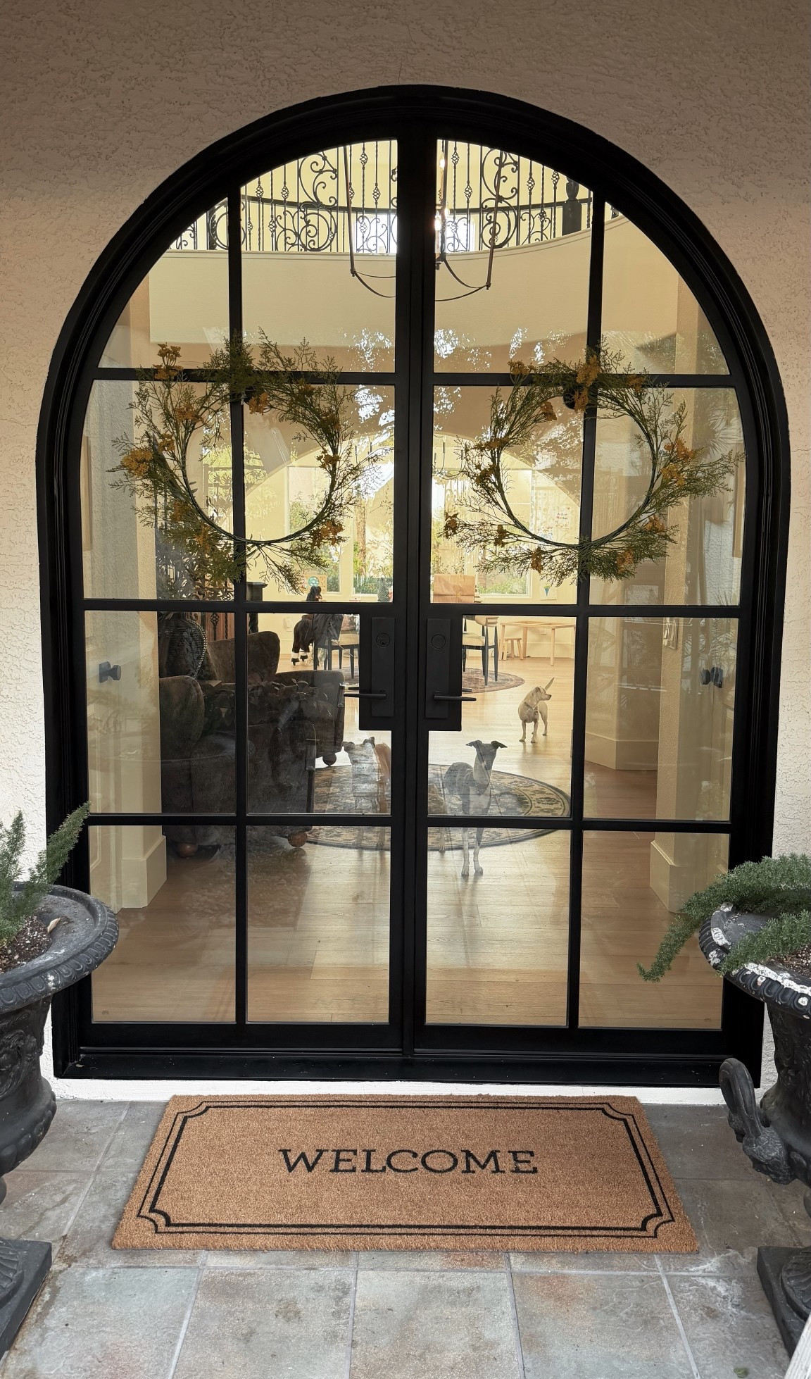 Porch decor // Doormat // Wreath // Spring decorr

#LTKSeasonal #LTKHome