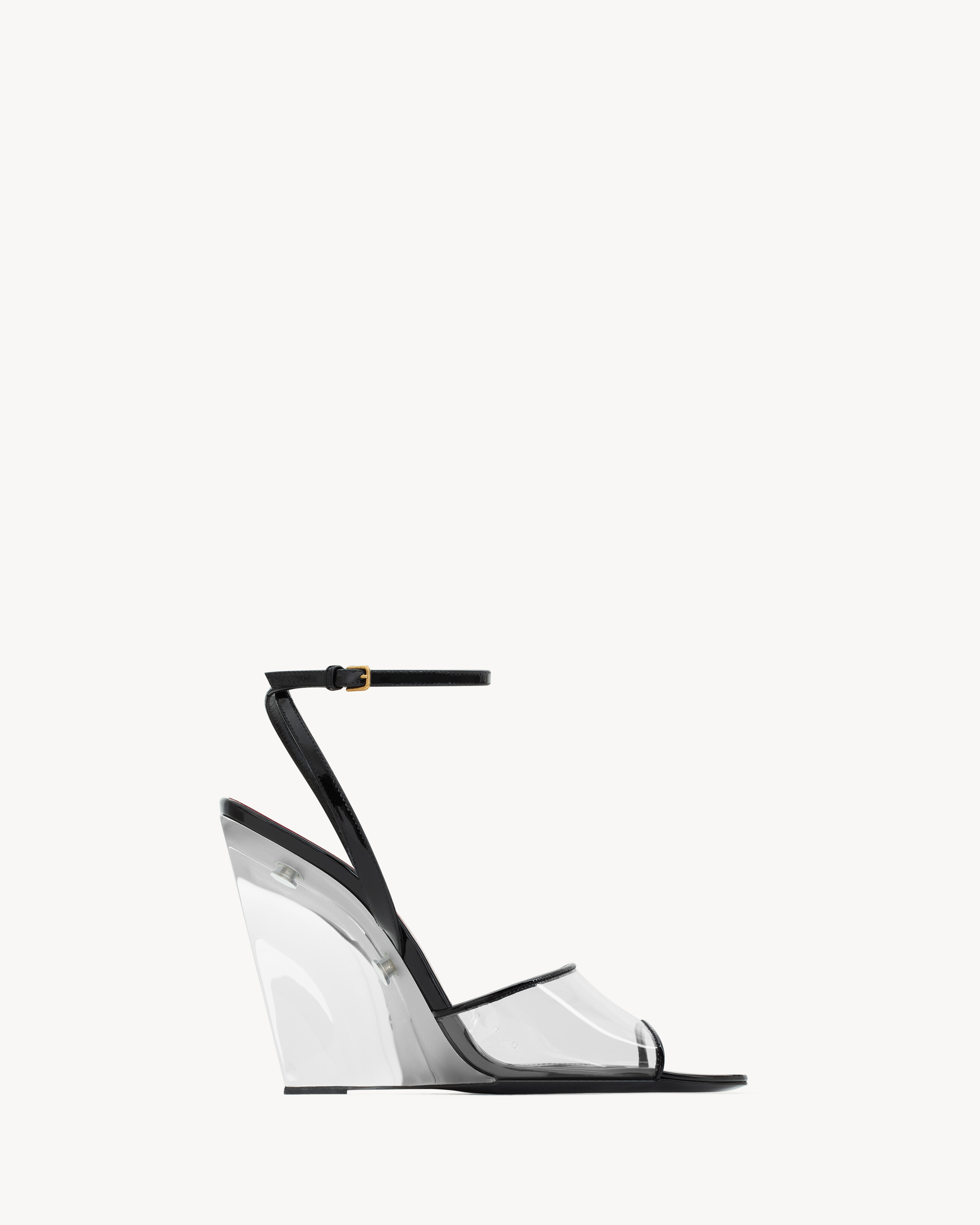 vera wedges in tpu and patent leather | Saint Laurent Inc. (Global)
