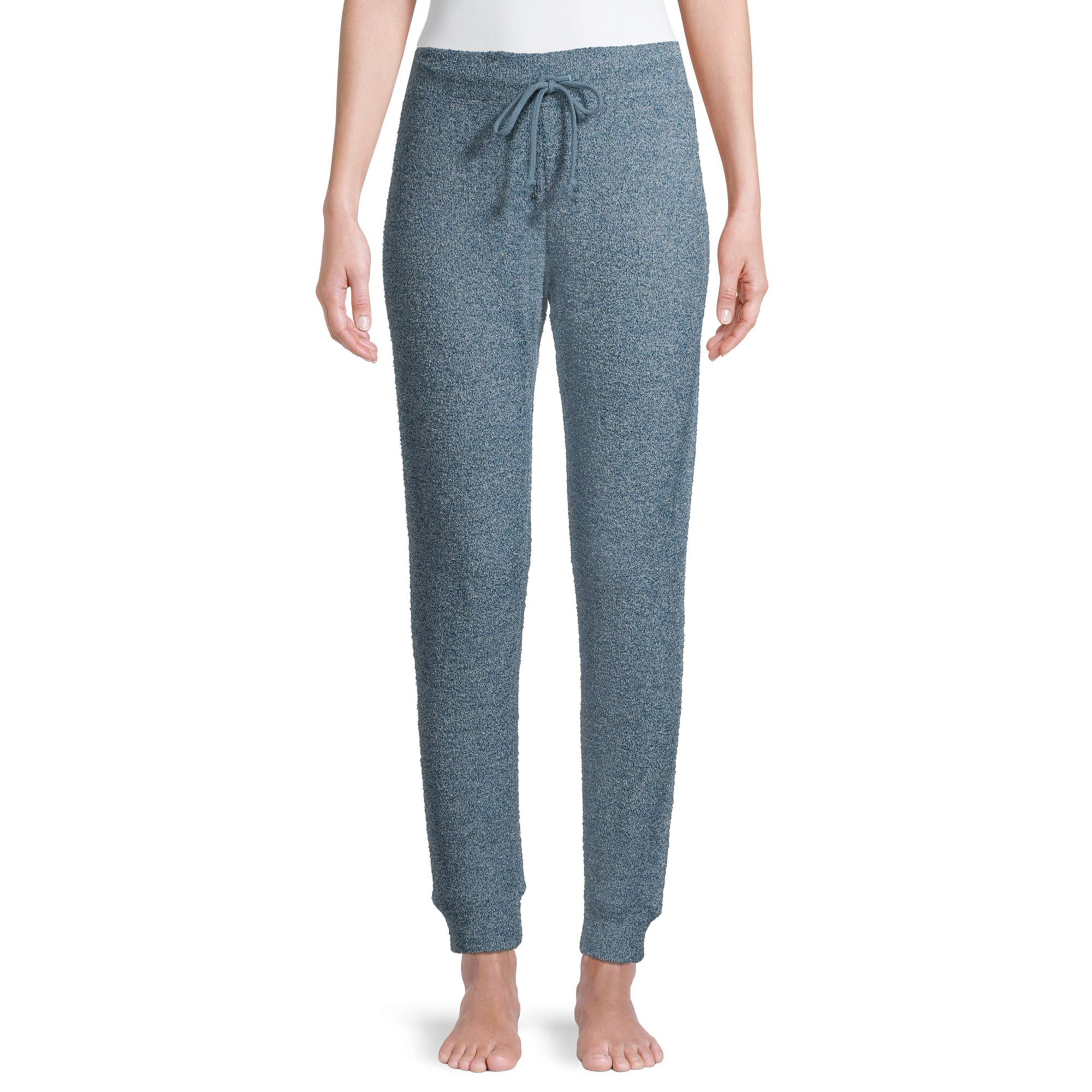 Secret Treasures Women's and Women's Plus Chenille Cuffed pants | Walmart (US)