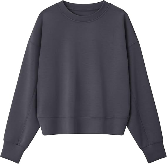 G4Free Smoofit Modal Soft Women's Sweatshirts Long Sleeve Crewneck Pullover Loose Fit Casual Tops | Amazon (US)