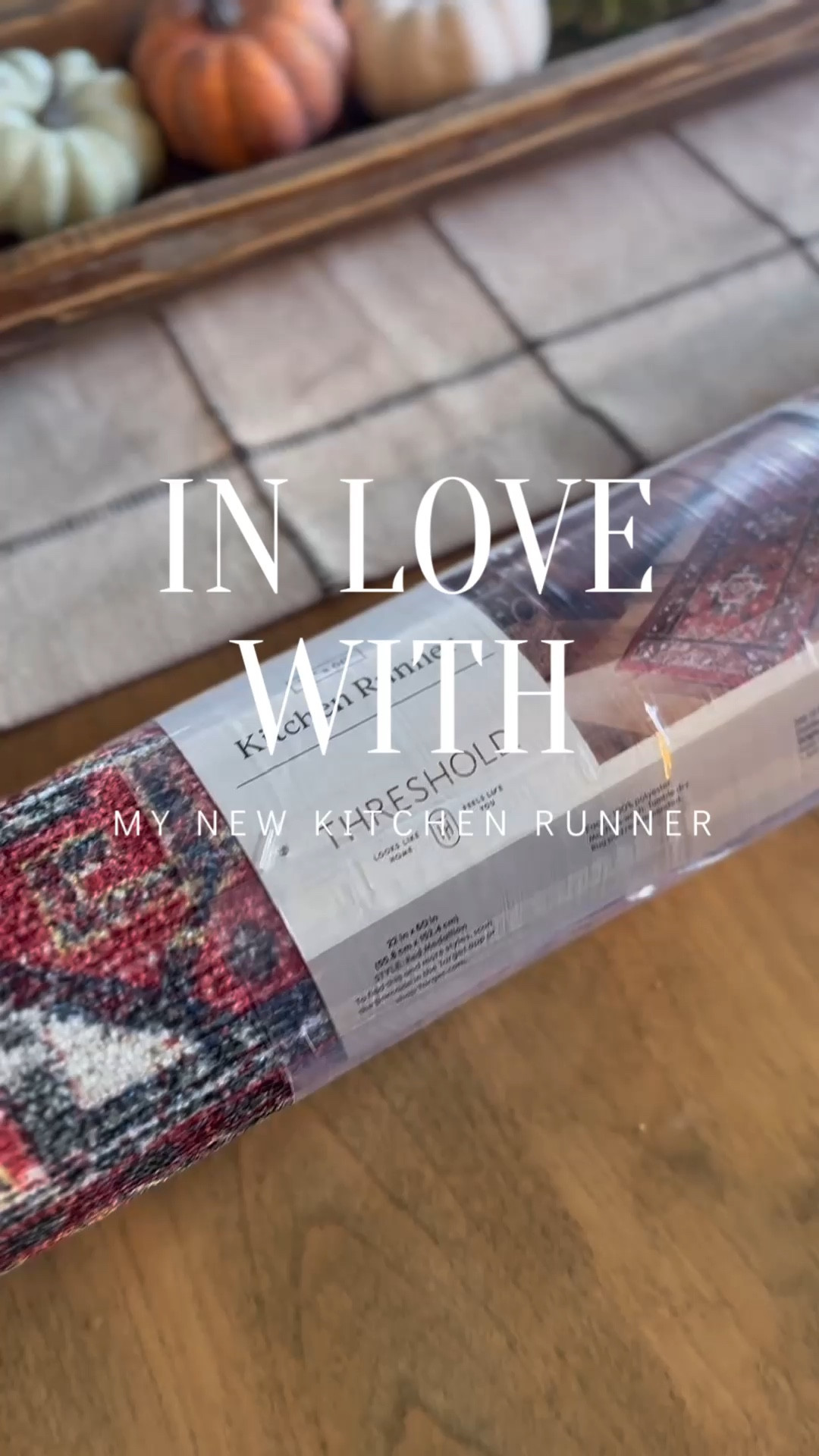 Fall vibes. Kitchen runner.

#LTKSeasonal #LTKFallSale #LTKHome