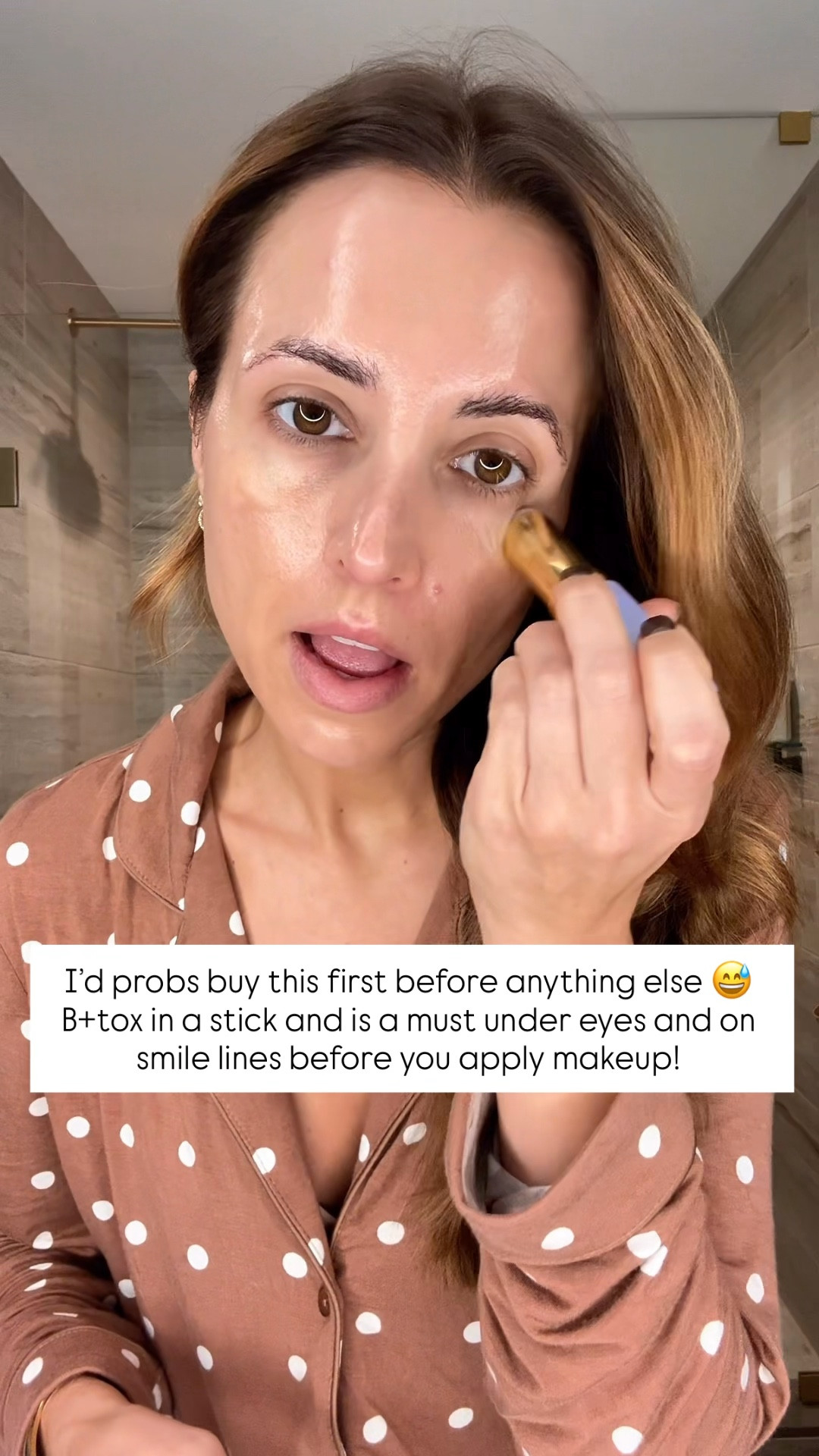 Unsexy things I do to look and feel my best! B+toxin a stick will easily last you a year. This was one of my favorite beauty products of 2025. I apply it under my eyes and all my smile lines before I put on makeup. You can also use this at night. Highly recommend!! 


#LTKselfcare #LTKmorningroutine #LTKBeauty