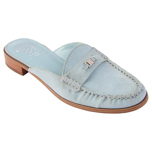 Vince Camuto Cobby Slip-On Leather/Suede Loafer - Blue - Size 8 | HSN