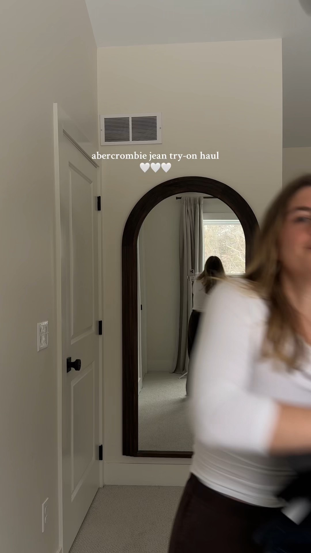 denim try on haul from Abercrombie! Trying to figure out what styles I like best 

#LTKPetite