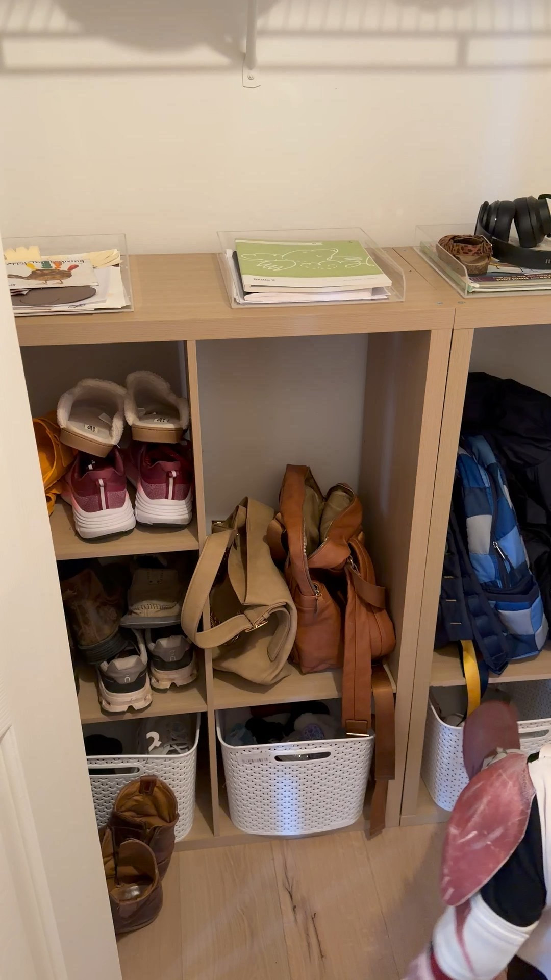 The best organizing system for kids and downstairs junk 

#LTKmomlife #LTKHome #LTKKids