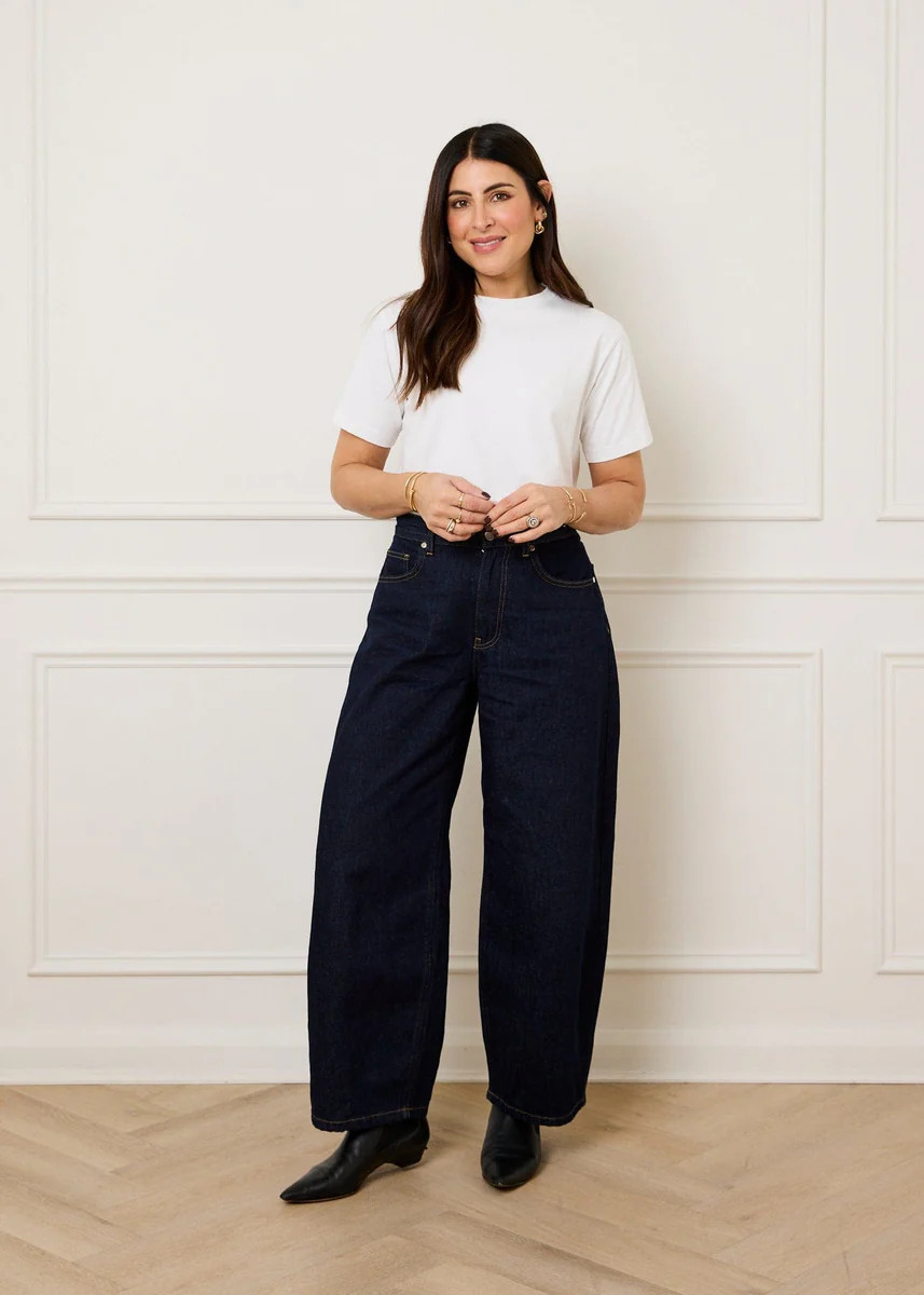 THE BLAKE BARREL JEAN - DARK DENIM | WAT The Brand