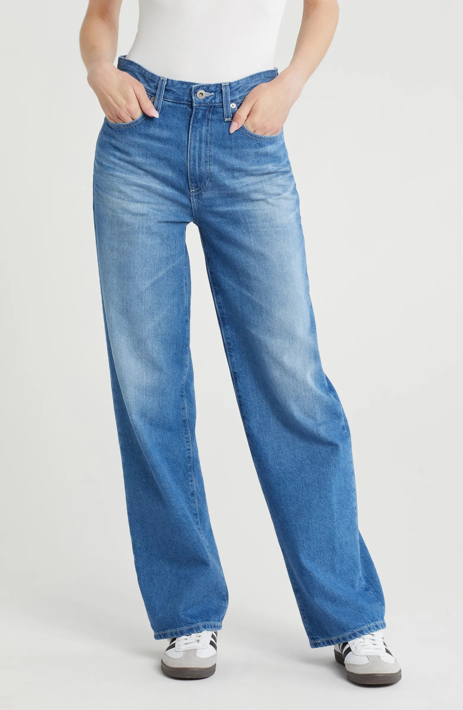 Kora High Waist Wide Leg Jeans | Nordstrom Rack