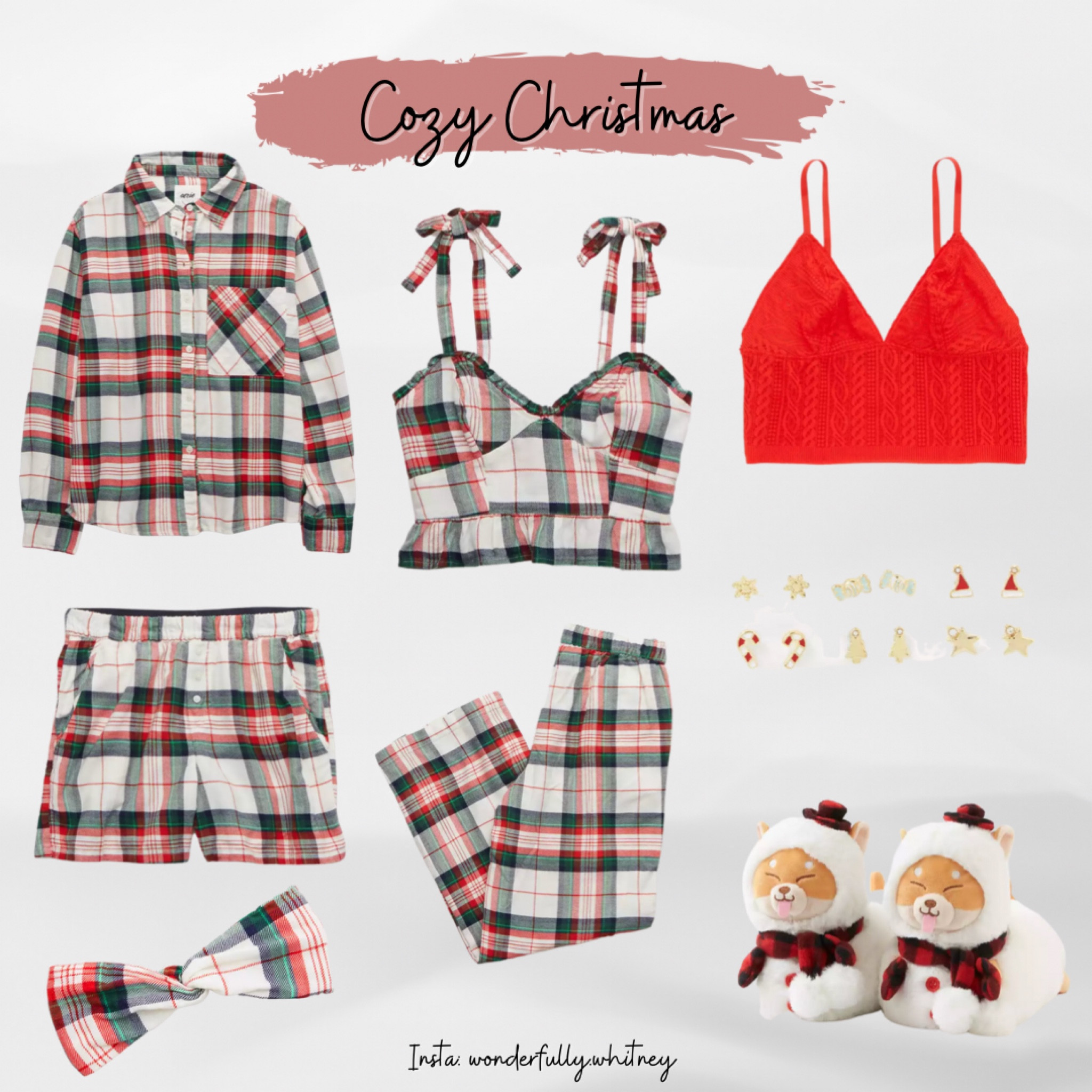 The coziest Christmas pajamas are on sale right now! Size S-XXL with short and long pants sizing! 

Red, plaid, Christmas pajamas, Christmas accessories, aerie, aerie real, Christmas party, holiday, holiday pajamas

#LTKGiftGuide #LTKSeasonal #LTKunder100