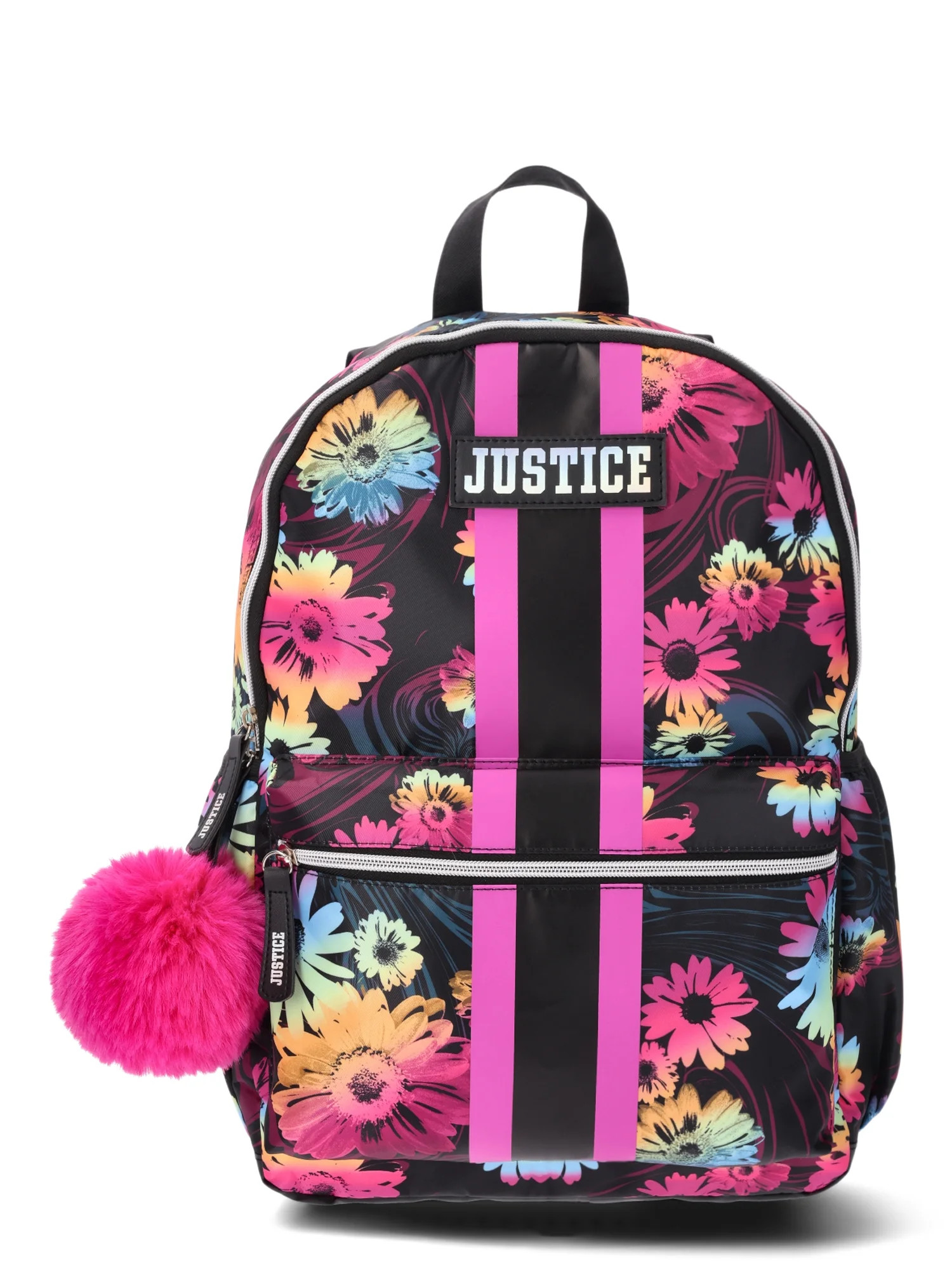 Justice Girls 17” Laptop Backpack, Floral | Walmart (US)