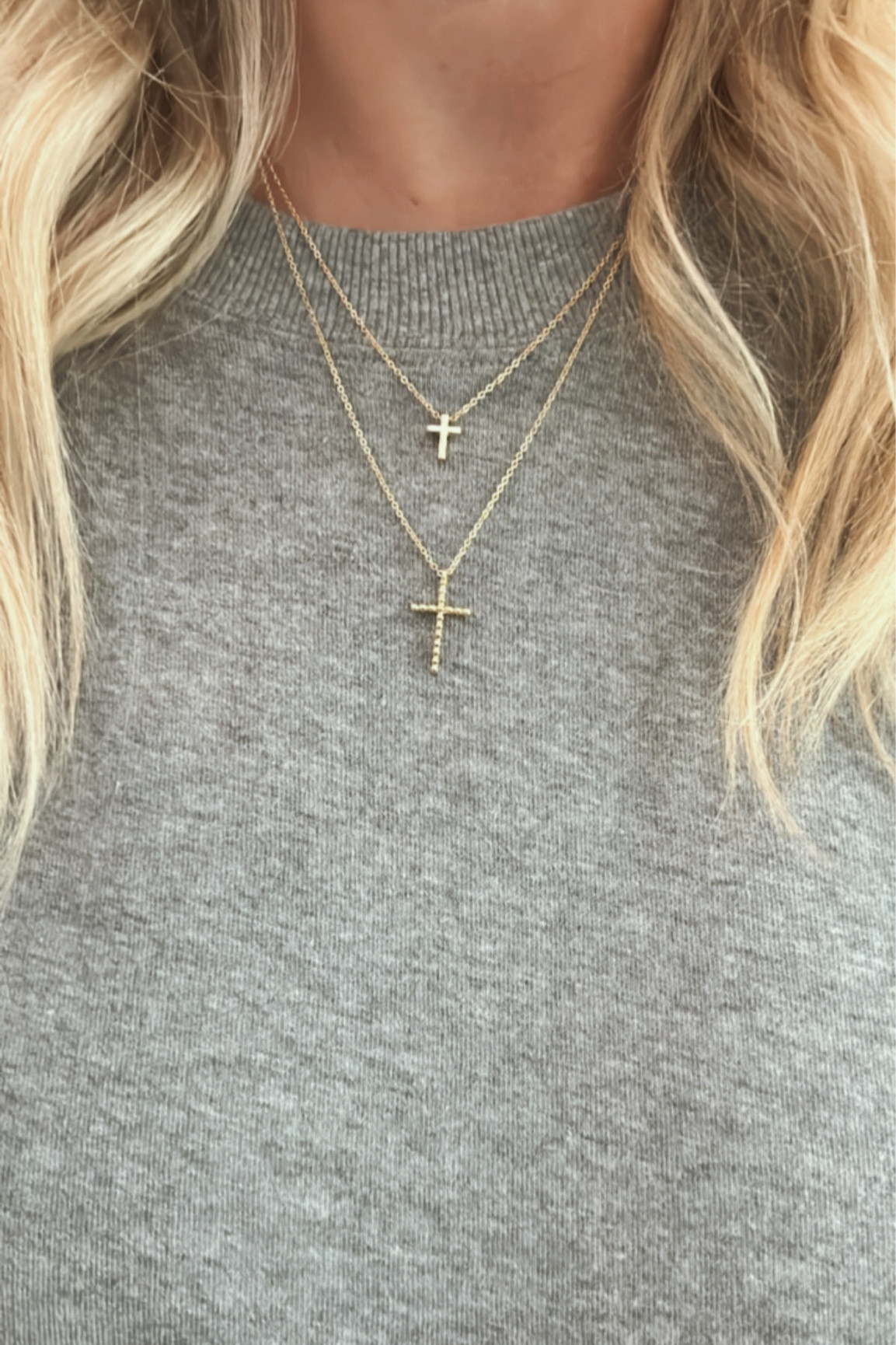 $4 set of 2 cross necklaces from
Walmart! 


#LTKFind #LTKstyletip #LTKunder50