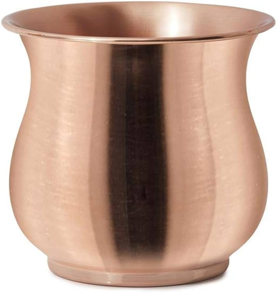 Serene Spaces Living Copper Plated Flower Vase, Decorative Copper Vase, Floral Centerpiece at Wed... | Amazon (US)