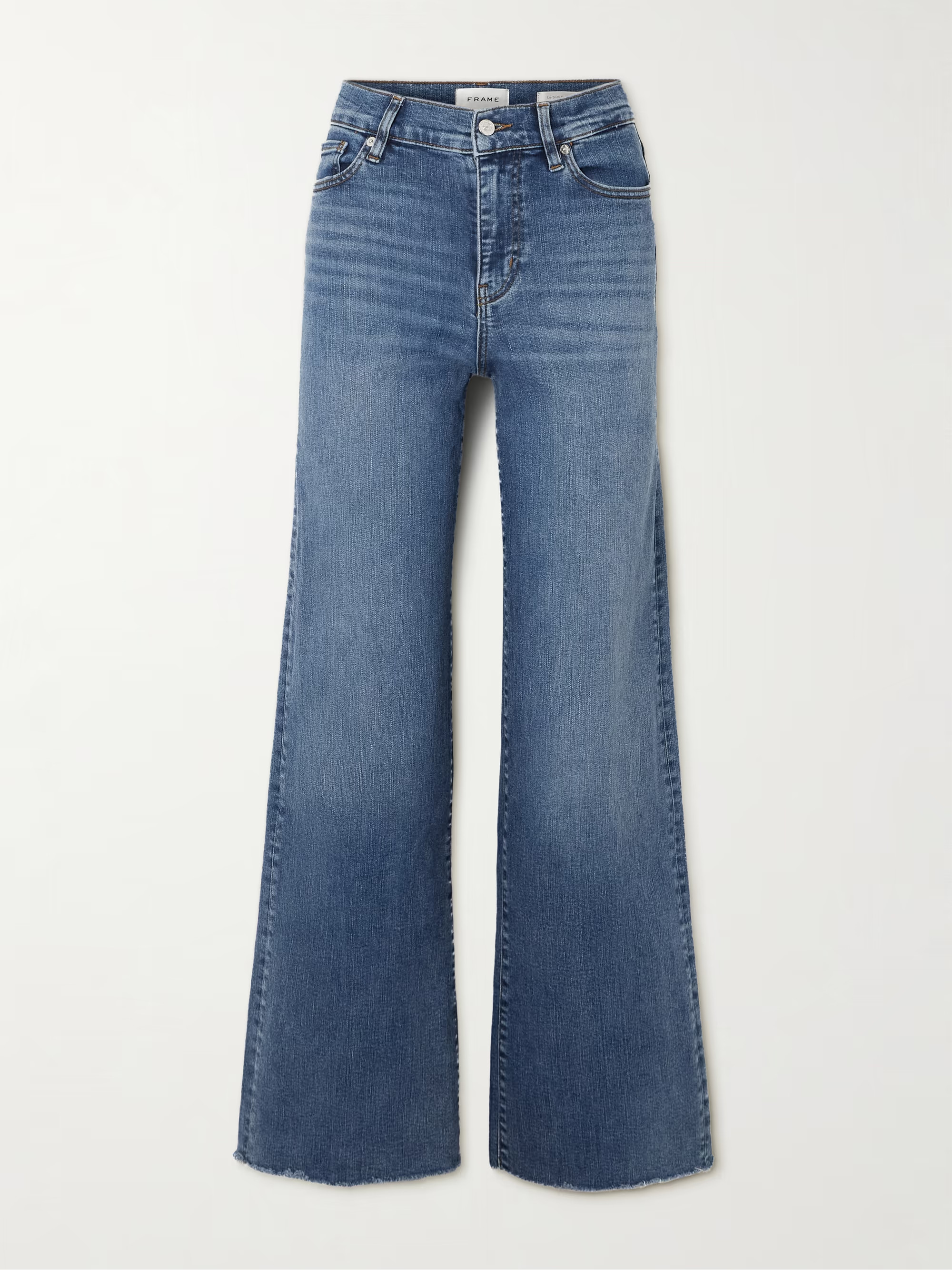 Slim Palazzo mid-rise straight-leg jeans | NET-A-PORTER (US)