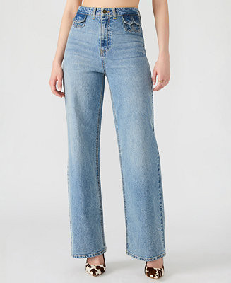 Steve Madden Women's Geraldine Boot-cut Jeans - Macy's | Macy's