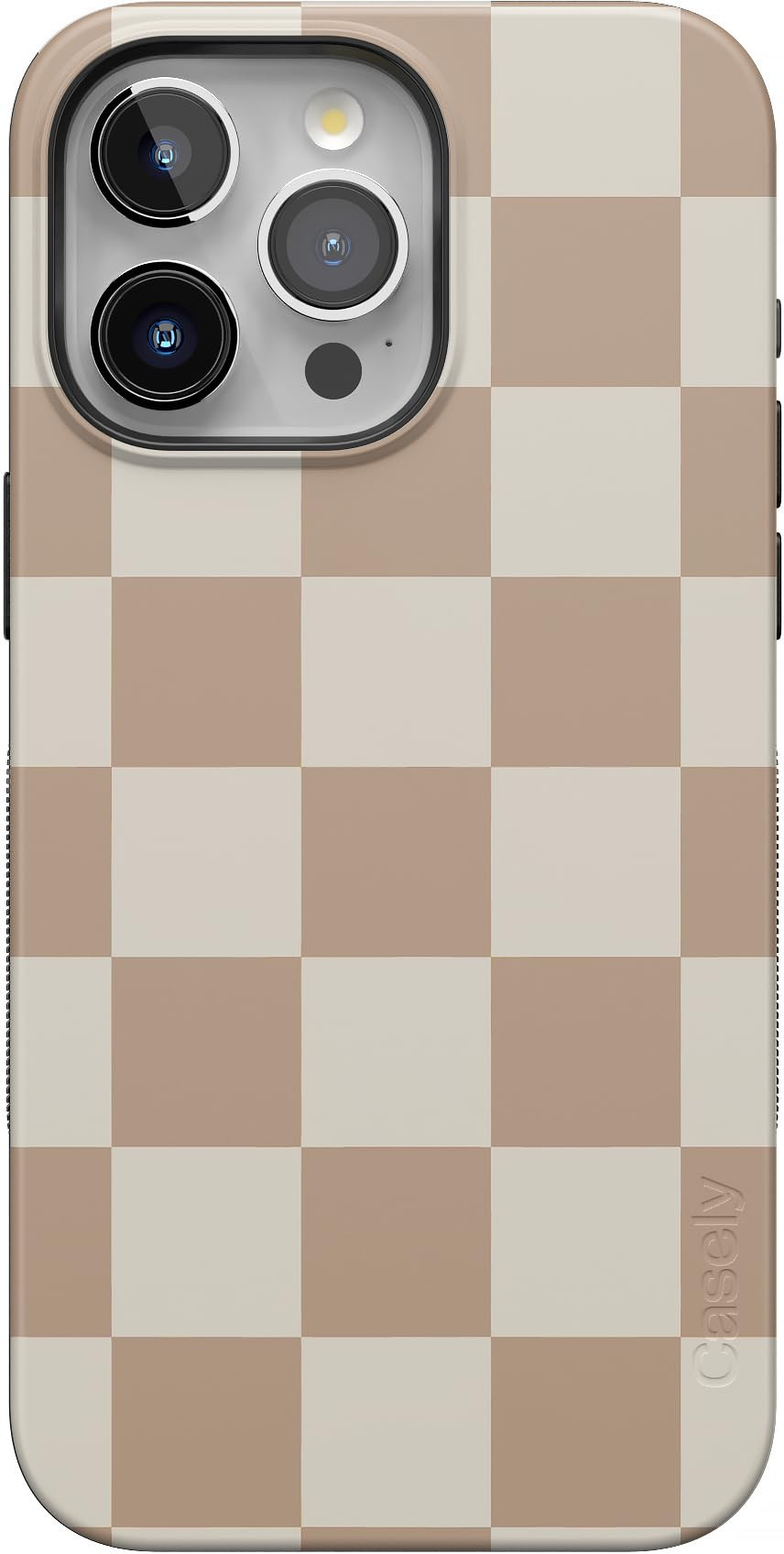 Casely iPhone 15 Pro Max Case | Fit Check | Neutral Checkerboard Checkered | Compatible with MagS... | Amazon (US)