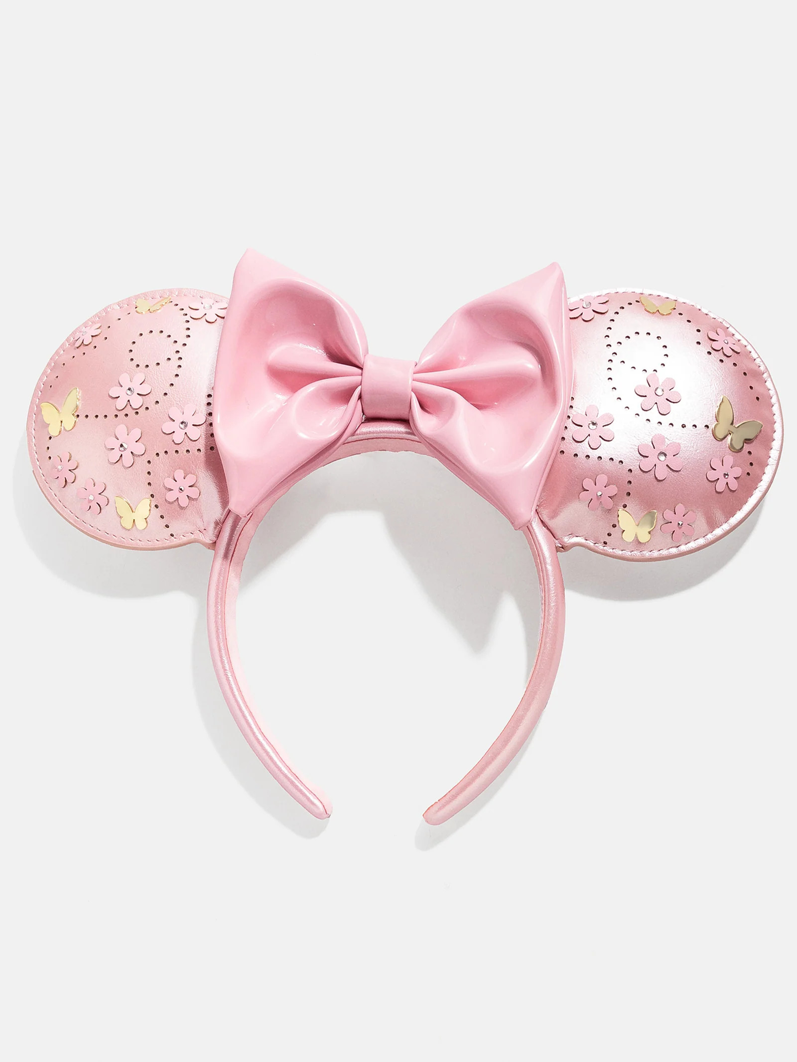 Disney Minnie Mouse Petaled Pink Headband - Minnie Mouse Petaled Pink Ears | BaubleBar