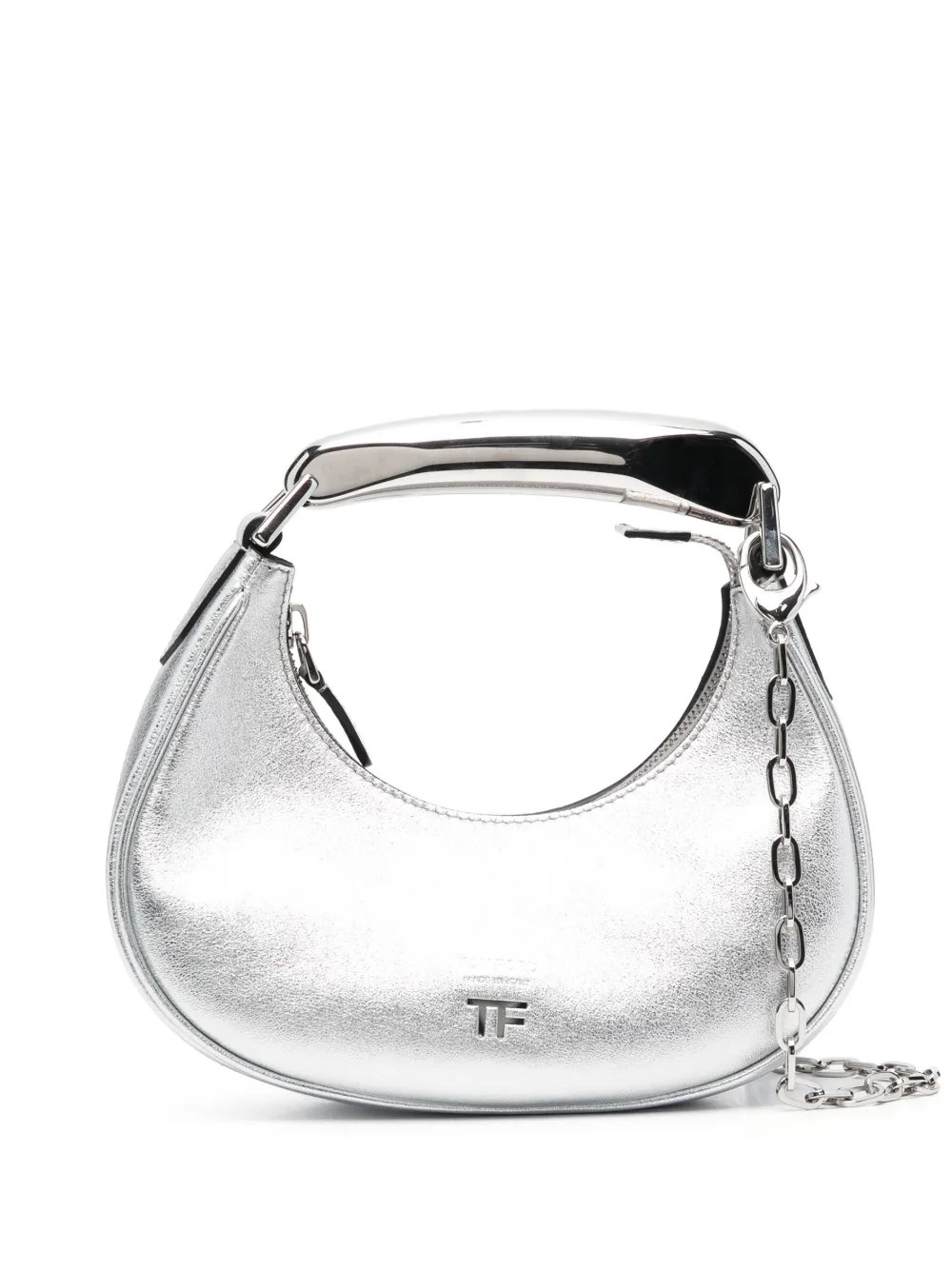 mini Bianca metallic shoulder bag | Farfetch Global