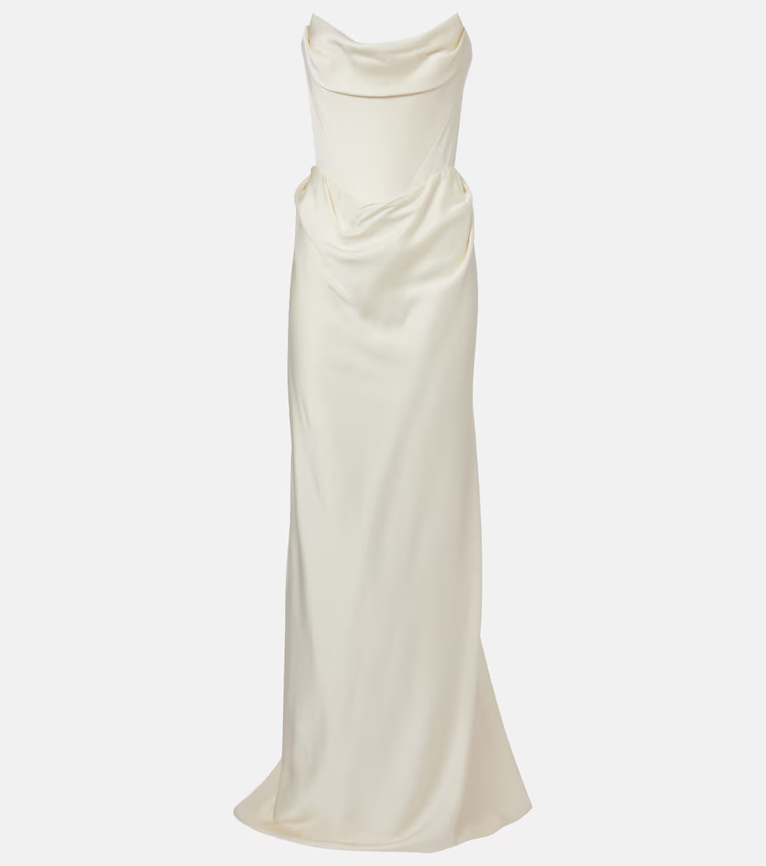 Bridal Galaxy crêpe satin corset gown | Mytheresa (US/CA)