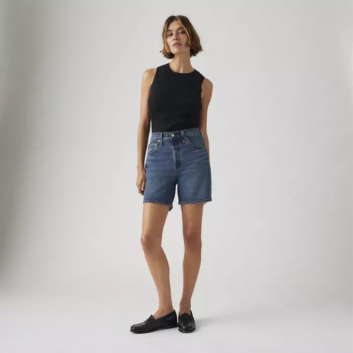501\u00ae Mid Thigh Women's Shorts | Levi's US