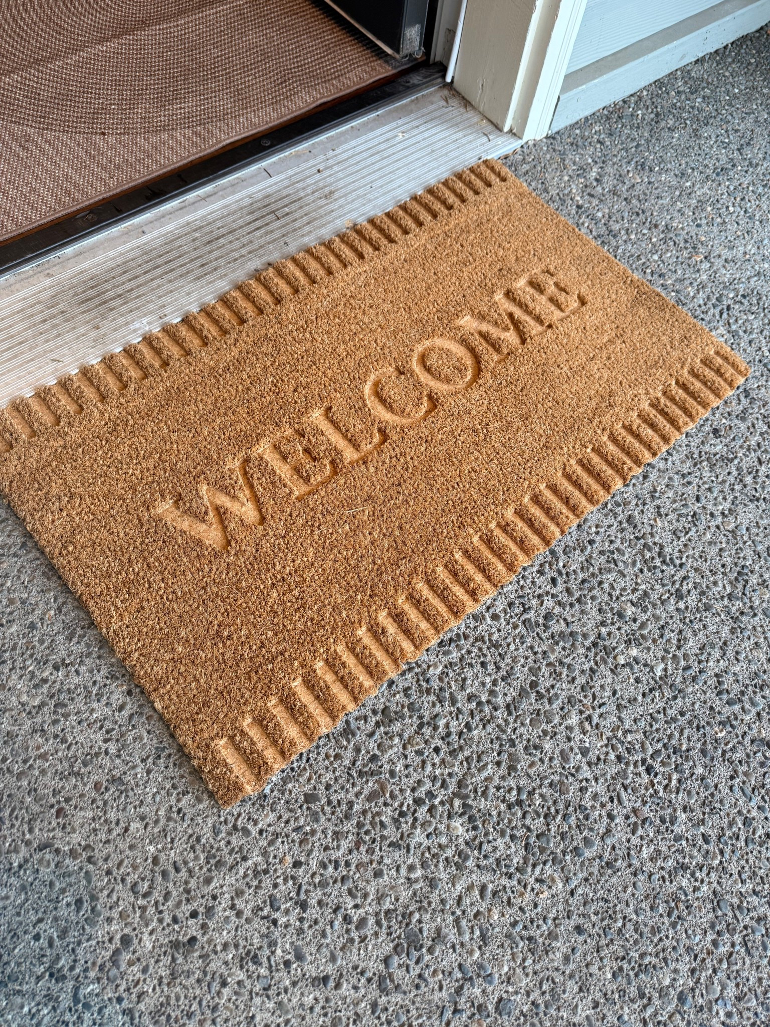 Sunny weather calls for a new welcome mat! 

#LTKdayinmylife #LTKHome