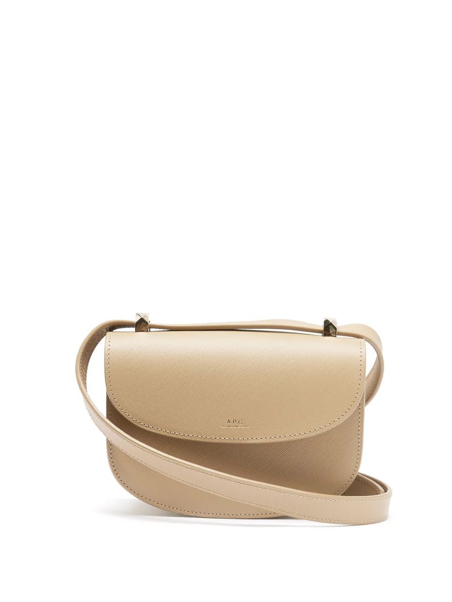 Genève mini Saffiano-leather cross-body bag | Matches (US)