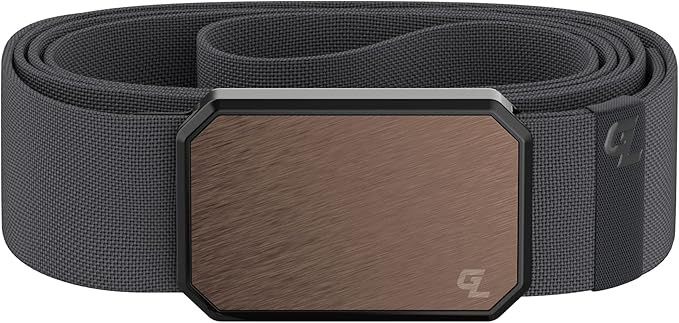Groove Life Groove Belt Men's Stretch Nylon Belt with Magnetic Aluminum Buckle, Lifetime Coverage | Amazon (US)