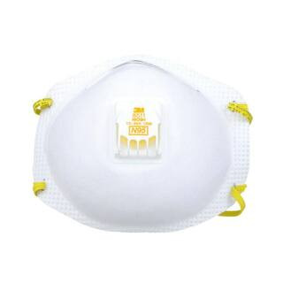 8511 N95 Paint Disposable Respirator with Cool Flow Valve (2-Pack) | The Home Depot