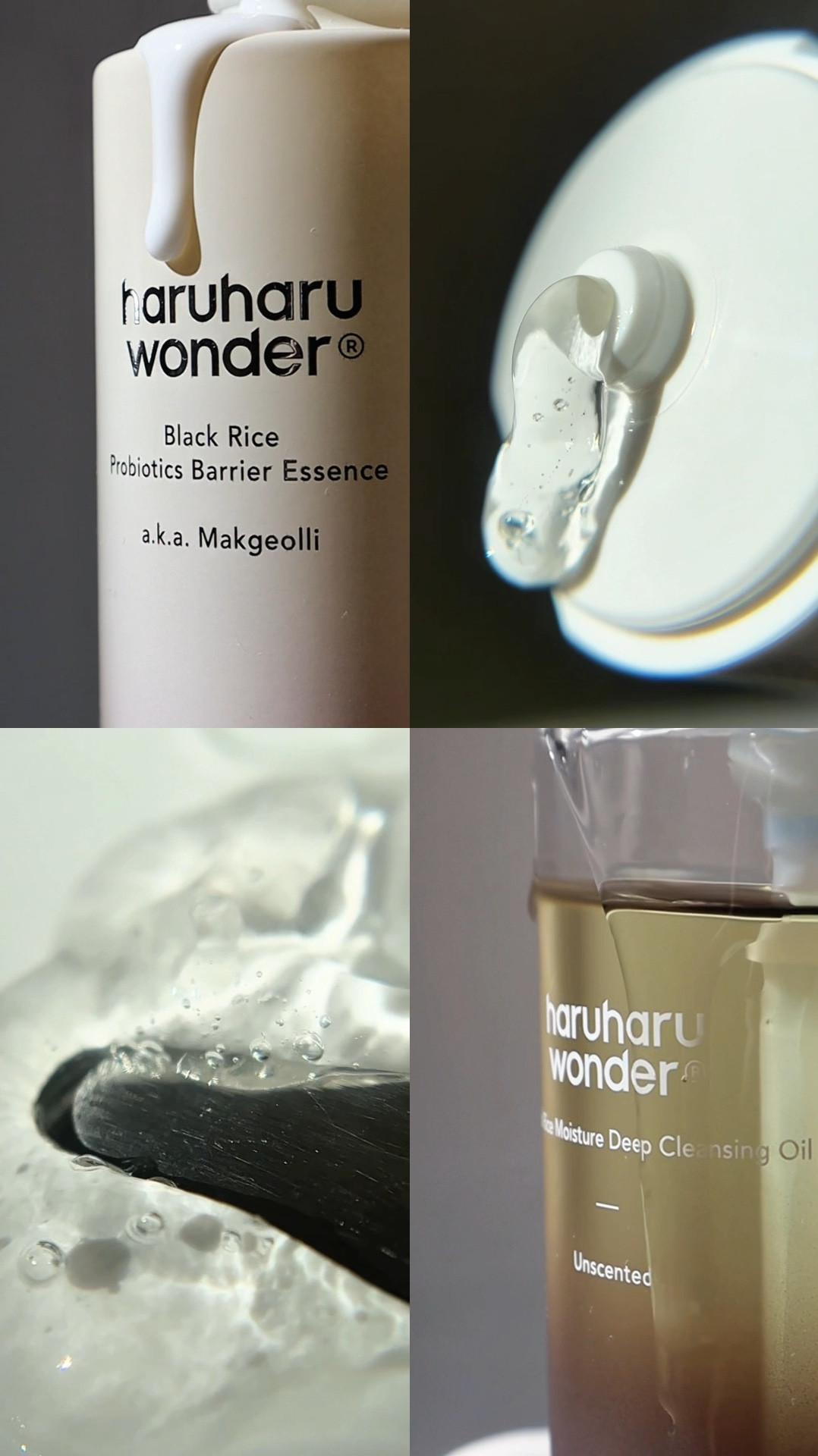 The textures from the incredible Korean skincare cleansing trio from haruharuwonder that is unscented and helps you achieve glass skin!🪄

#LTKBeauty #LTKStyleTip #LTKFindsUnder50