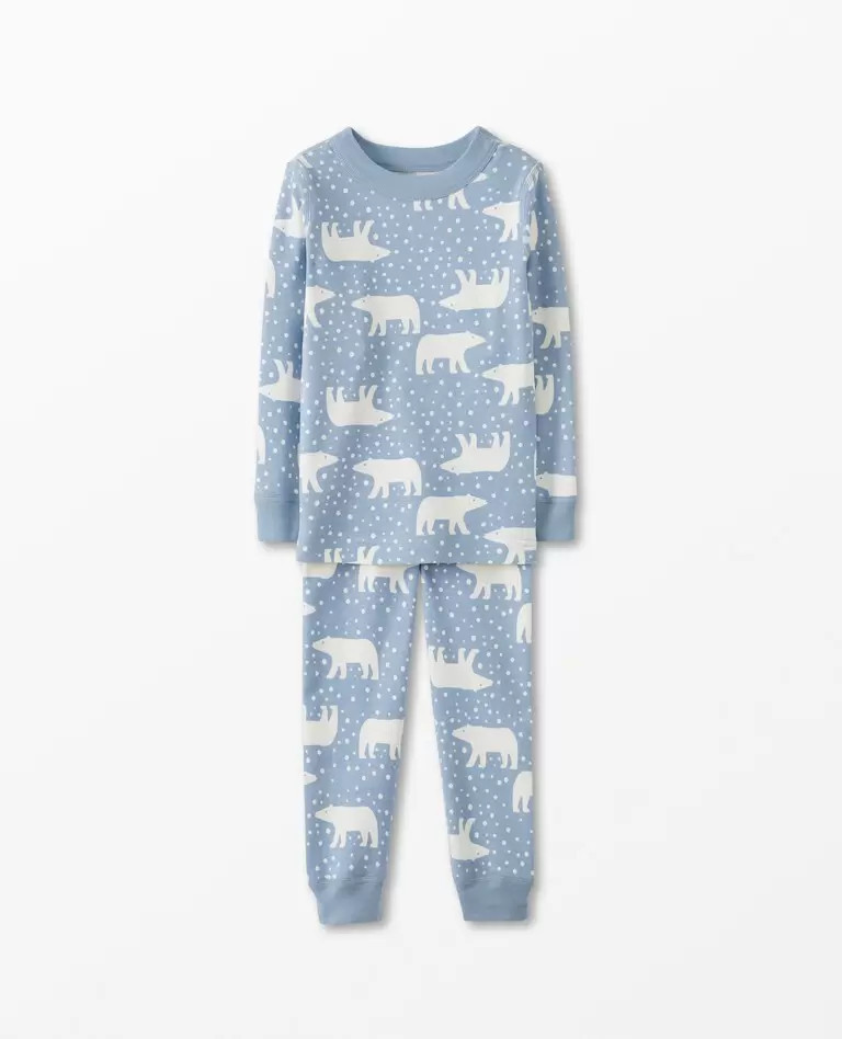 Holiday Print Long John Pajama Set | Hanna Andersson