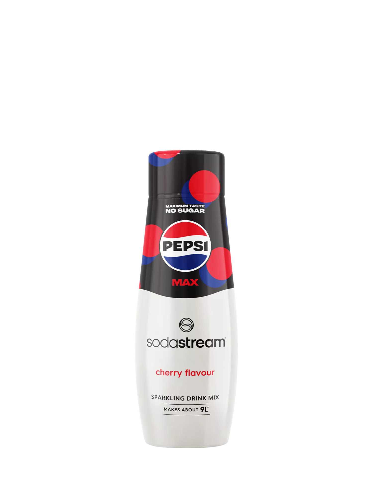 SodaStream Pepsi MAX Cherry Sparkling Drink Mix, 440ml | John Lewis (UK)