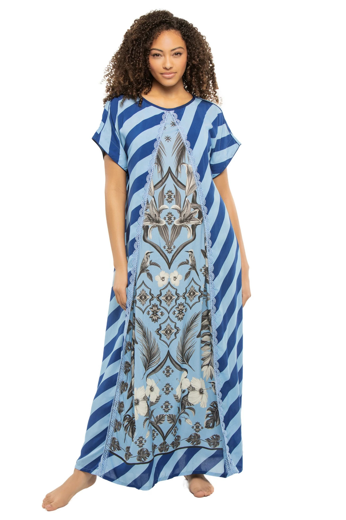 Draped Maxi Caftan | Everything But Water