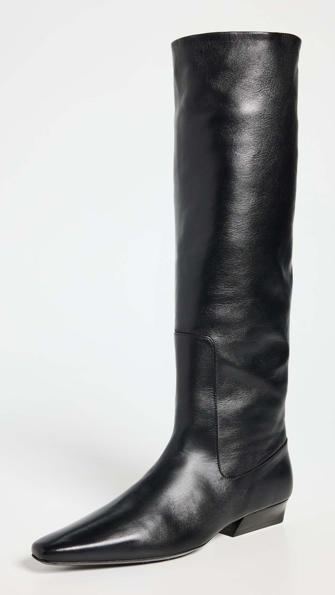 STAUD Wally Flat Boots Black 38 | Shopbop