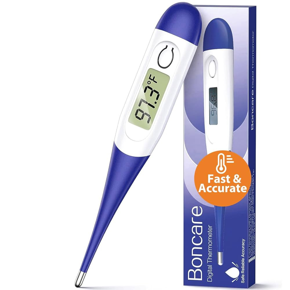 Boncare 10 Seconds Digital Thermometer for Adults and Kids - Accurate & Safe Rectal Thermometer f... | Amazon (US)