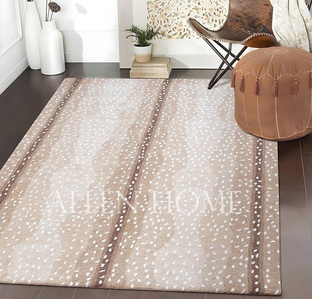 Allen Home Hand Crafted Wool Rugs | Area Carpets Suitable for Living Room, Bedroom, Dining Room |... | Amazon (US)