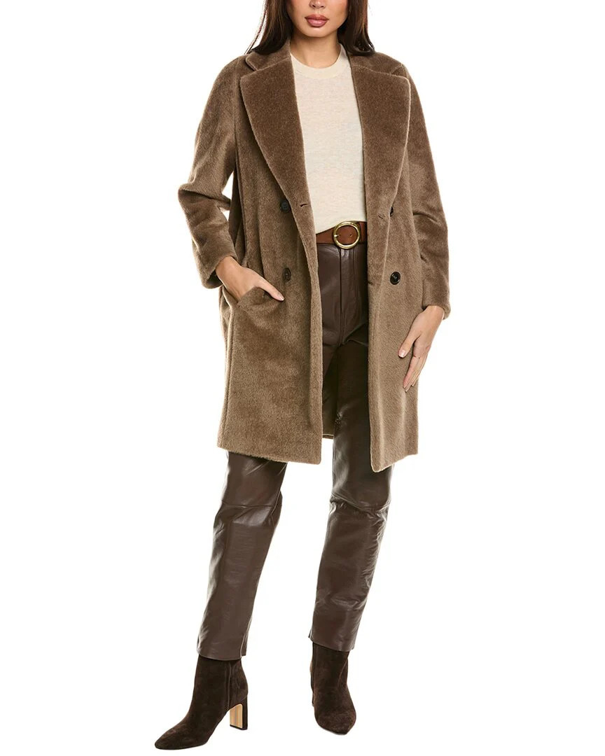 S Max Mara Roseto Alpaca & Wool-Blend Coat | Shop Simon