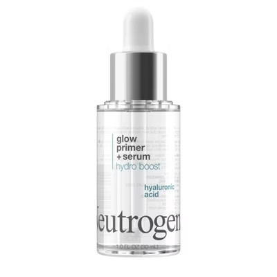 Neutrogena Hydro Boost Glow Booster Primer & Serum, Infused with Purified Hyaluronic Acid | Target