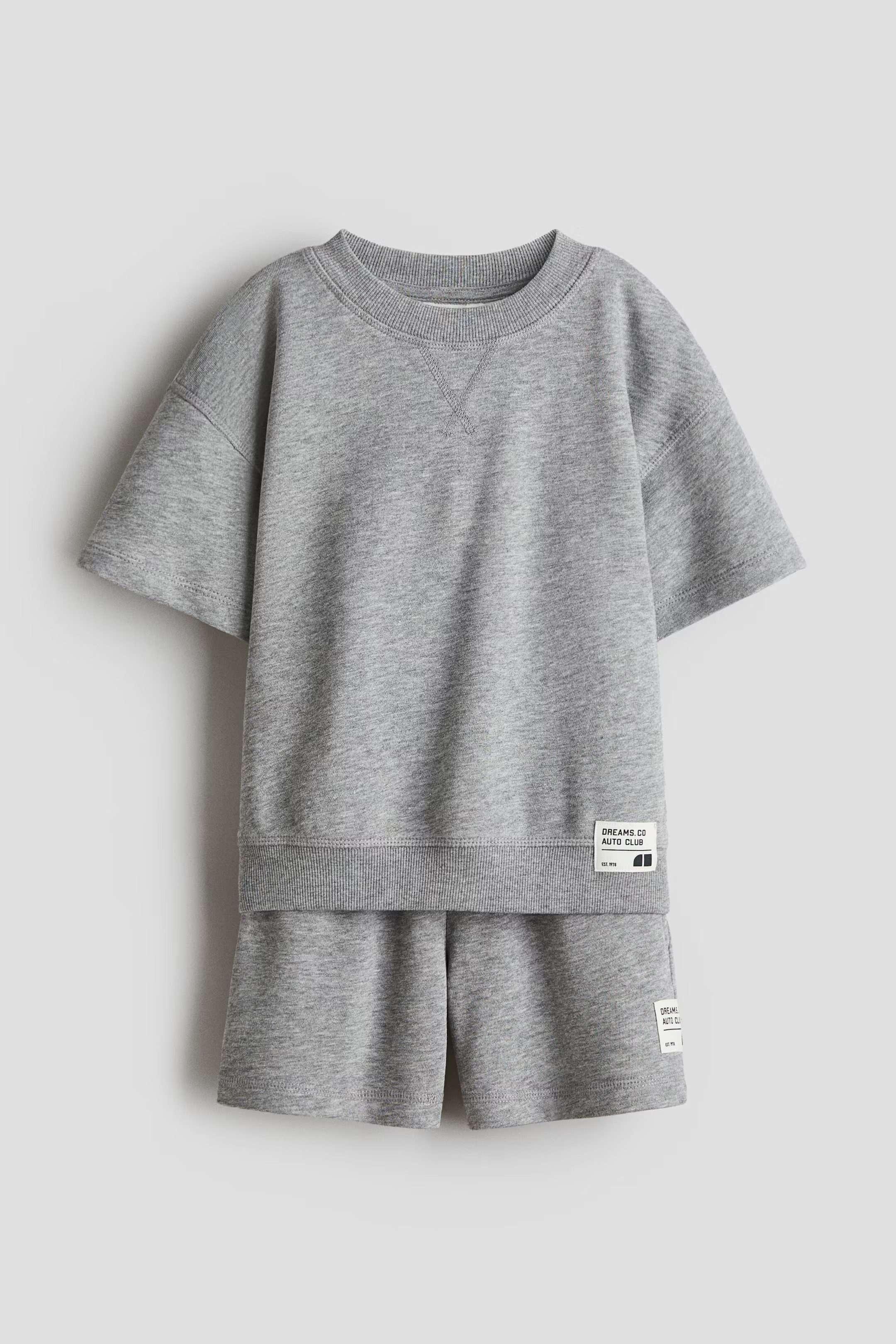 2-Piece Sweatshirt and Sweatshorts Set | H&M (US + CA)
