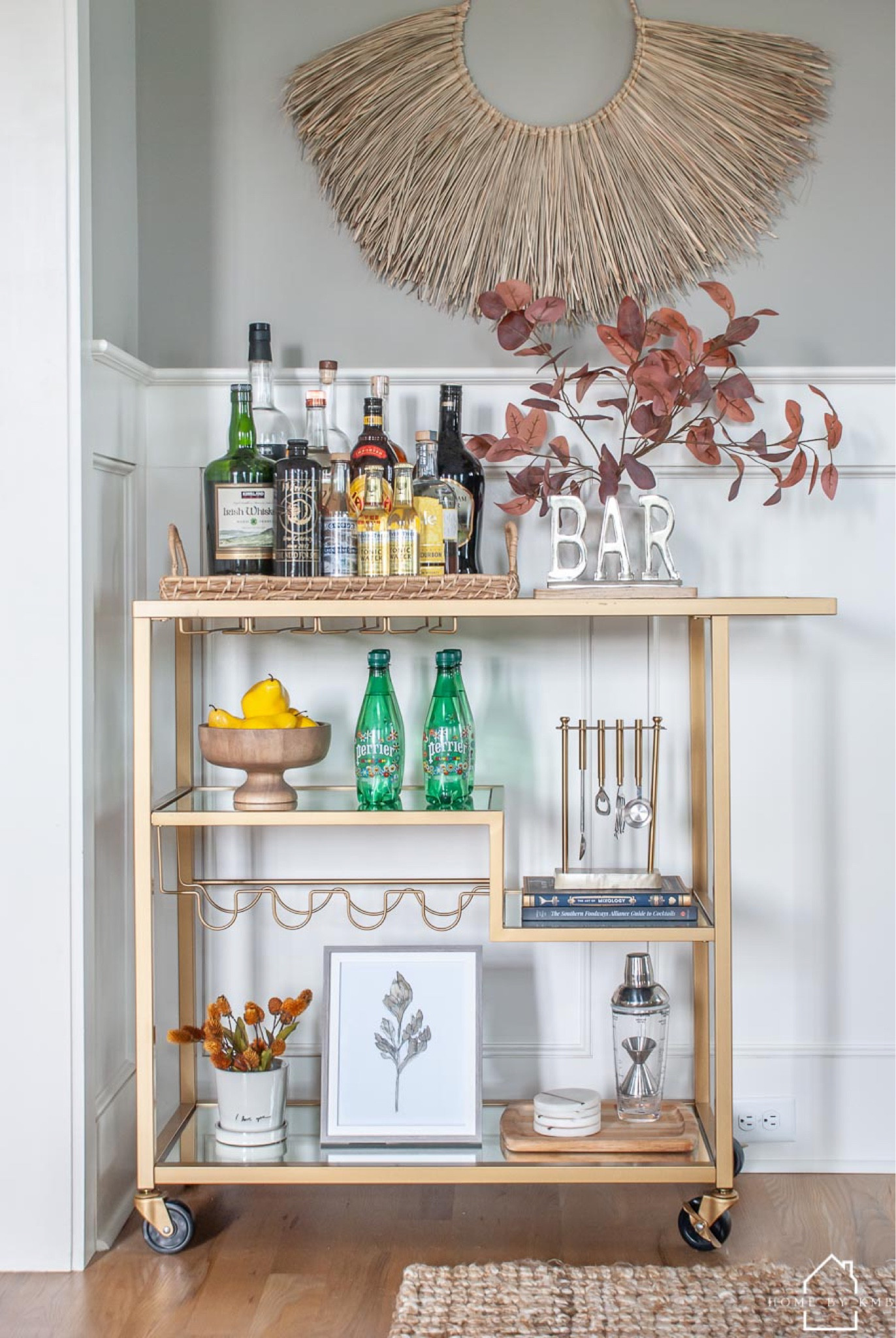 BAR CART | make it fall but not toooo fall 🍂 this @target rusted eucalyptus plant I put on top of the bar cart is SO good. Currently out of stock but sign up for product restocks!
•
Shop my fall bar cart by clicking the link in my bio or by following me in the @shop.ltk app!
•
•
•
•
 #fallvibes #fallfeels #fallseason #fallmood #falldecoration #falldecorations #falldecoratingideas #falldecorideas #fallaesthetic #autumniscoming #diningroom #diningroomdecor #diningroominspiration #diningroominspo #diningroomstyling #barcart #barcartdecor #barcartstyling #goldbarcart #homedecoration #homedecorating #homedecorinspo #homedecorideas #homedecorblog #decorideas 

#LTKhome #LTKSeasonal