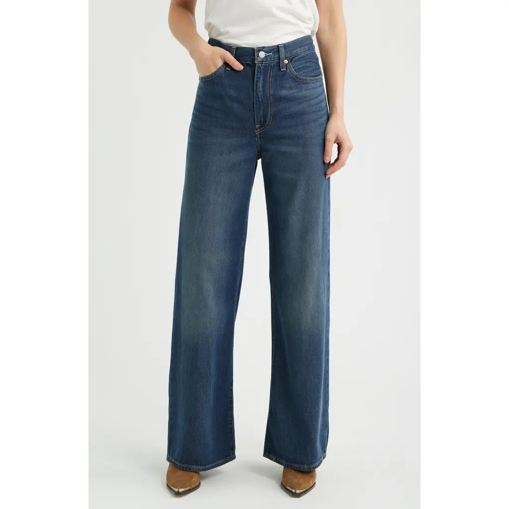 levi's Ribcage High Waist Wide Leg Jeans in Lost In Translation at Nordstrom, Size 25 X 32 | Nordstrom