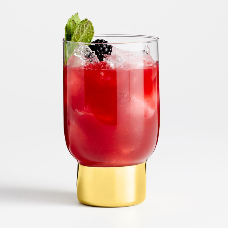 Calder Highball Glass + Reviews | Crate and Barrel | Crate & Barrel