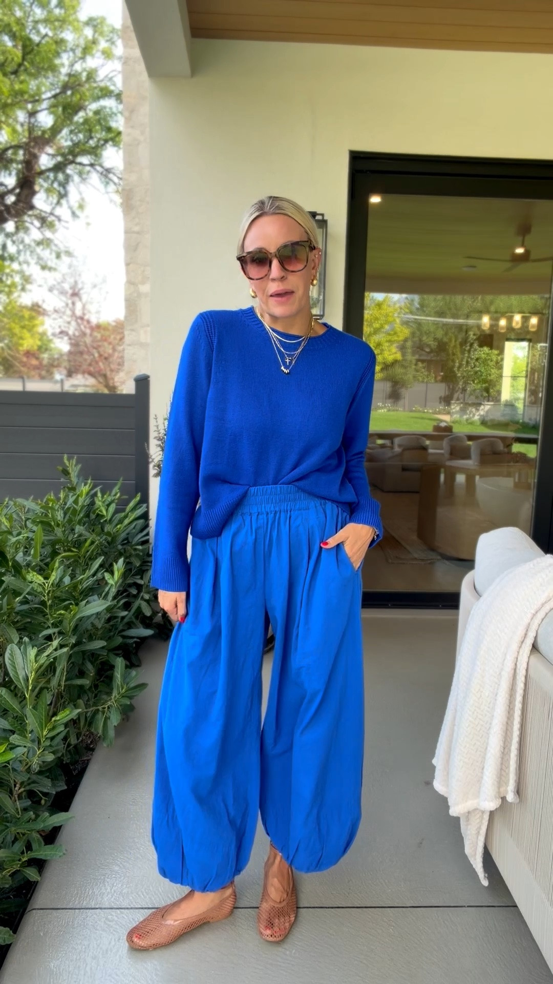 I have been loving this blue lately! $13 sweater!

#LTKgrwm #LTKmomlife #LTKootd