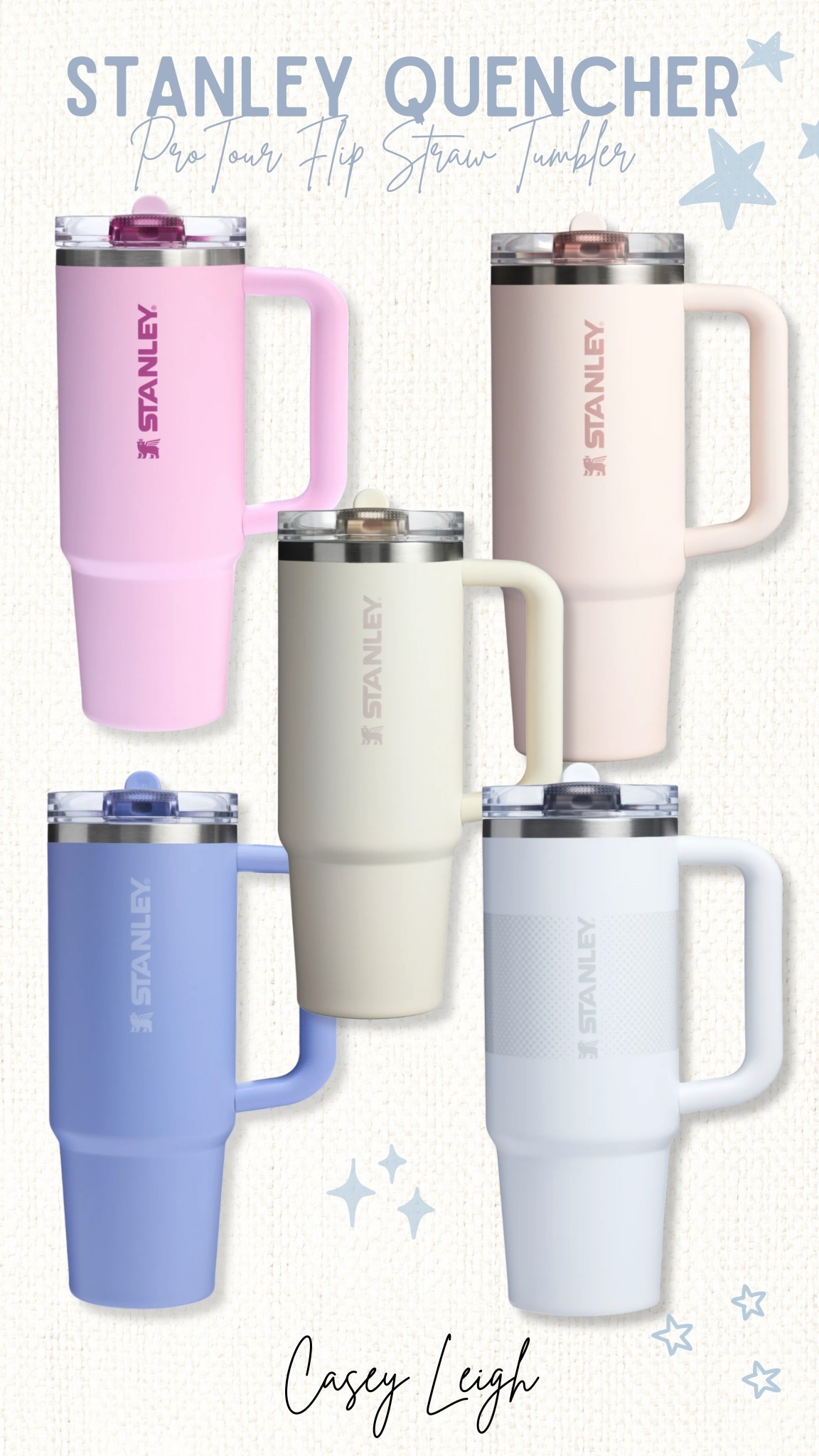 If you love the Stanley quencher, but you hate how it’s not spilled proof Stanley just came out with a new lid and the straw folds down making it spill proof. It’s amazing! 

#LTKHome