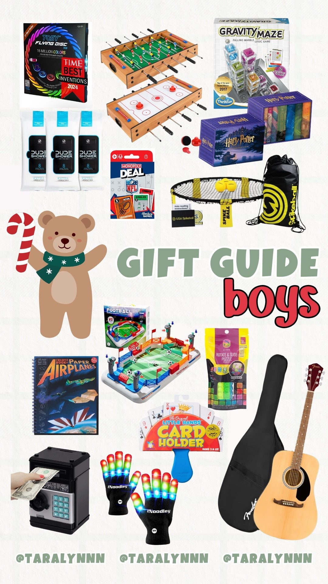 Holiday Gift Guide for Boys 🎄

#holiday #giftguide #boys #giftidea #kids #toys #christmas #giftguide

#LTKHoliday #LTKGiftGuide #LTKKids
