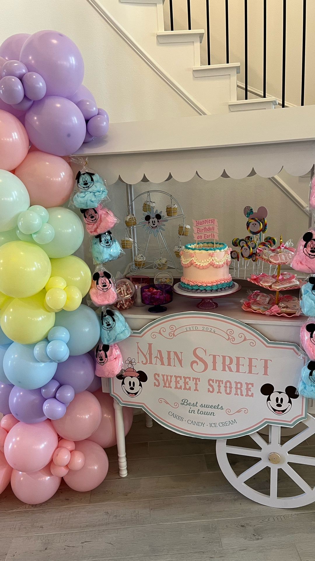 ✨ DIY First Birthday Magic ✨ Making the cutest Mickey Mouse cotton candy bags for my daughter’s 1st birthday party 🎉 Perfect Disney-inspired party favor idea for a Mickey Mouse themed birthday 🐭🍭 

#LTKKids #LTKParties #LTKFamily