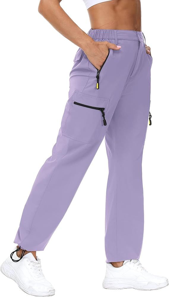 VVK Women's Hiking Cargo Pants Lightweight Quick Dry Outdoor Athletic Pants Camping Climbing Golf... | Amazon (US)