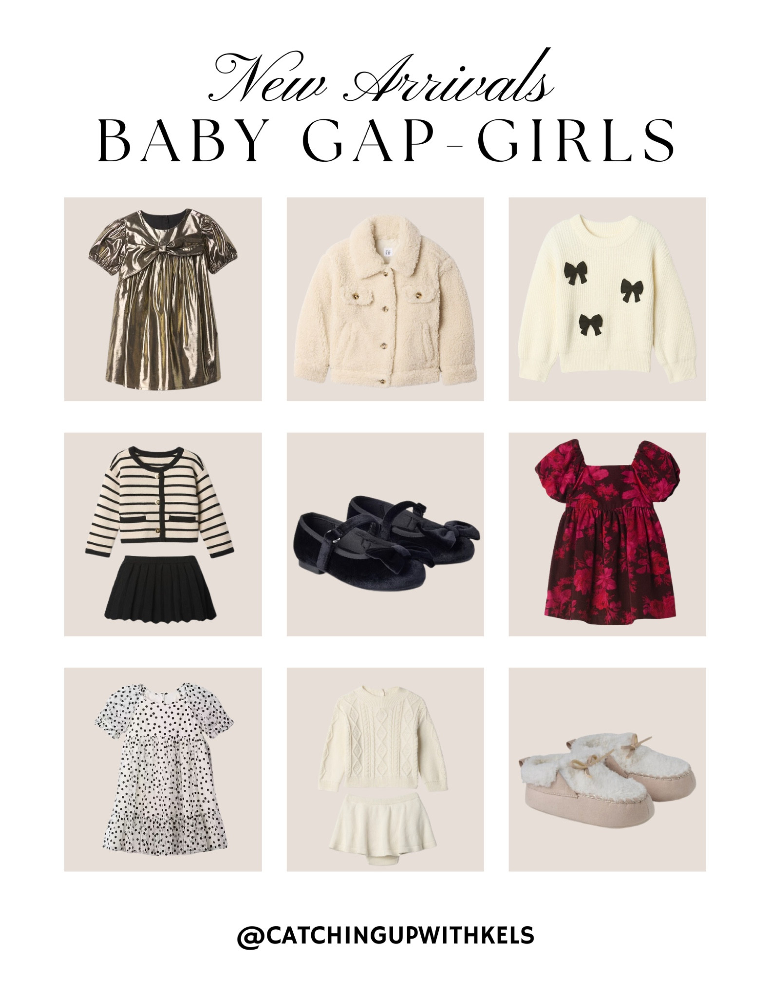 Adorable new arrivals for your little girl from Baby Gap are here! 👗✨ From cozy sweaters to chic dresses and stylish shoes, these must-have pieces are perfect for dressing up or keeping it casual this season. Tap to shop my top picks and get your little one ready for the holidays! 🛍️ #BabyGap #GirlsFashion #ToddlerStyle #KidsClothing #HolidayOutfits #NewArrivals #FallFashionForKids #BabyGirlClothes

#LTKBaby #LTKSeasonal #LTKHoliday #LTKKids
